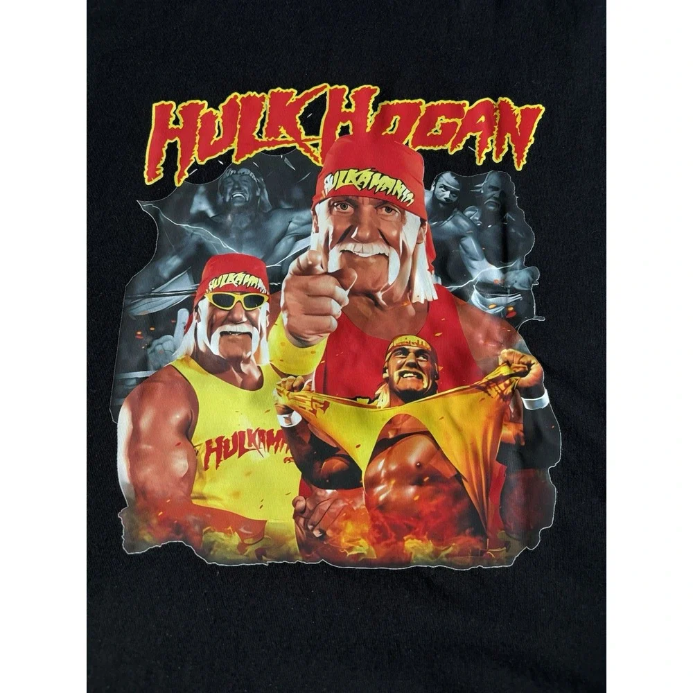 Hulk Hogan T Shirt Size 2XL‎ Short Sleeve Pullover new